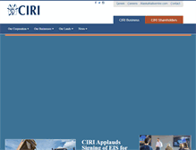 Tablet Screenshot of ciri.com